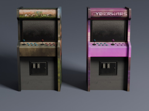 Arcade Cabinet Modèle 3D