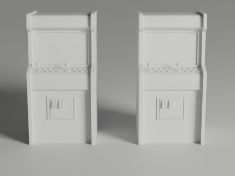 Arcade Cabinet Modelo 3D