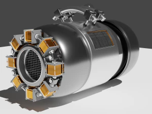 futuro motor Modelo 3D