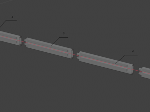 the sword with a complex guard 3d print model Modelo de Impressão 3D