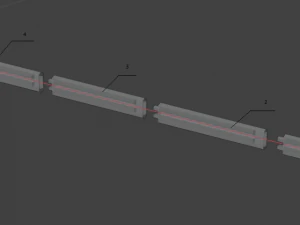 the sword with a complex guard 3d print model 3D Print Model