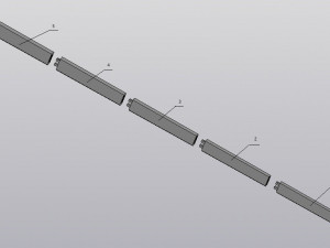 the sword with a complex guard 3d print model Modelo de Impressão 3D