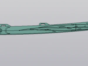 a fantasy child toy sword 3d print model 3D Print Model