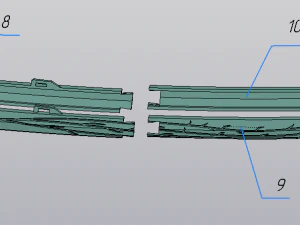 a fantasy child toy sword 3d print model 3D Print Model