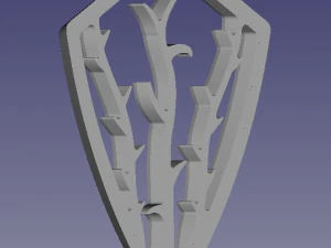 The silver pendant 3d print master model 3D Print Model