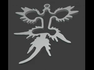 the silver pendant 3d print master model 3D Print Model