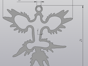 the silver pendant 3d print master model 3D 打印模型
