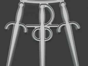 the silver pendant 3d print master model 3D Print Model