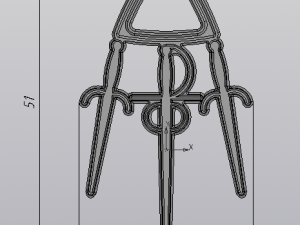 the silver pendant 3d print master model Modelo de Impressão 3D