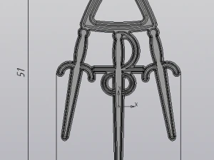 the silver pendant 3d print master model 3D Print Model