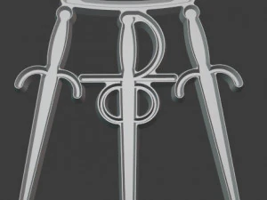 the silver pendant 3d print master model 3D Print Model