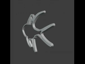 the silver pendant 3d print master model 3D Print Model