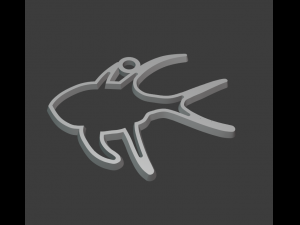 the silver pendant 3d print master model Modelo de Impressão 3D