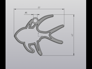the silver pendant 3d print master model Modelo de Impressão 3D