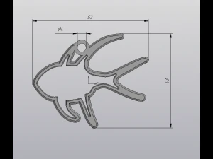 the silver pendant 3d print master model 3D Print Model