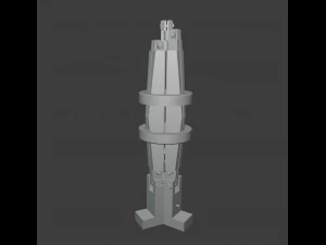 可调式箭羽夹具 3D 打印模型