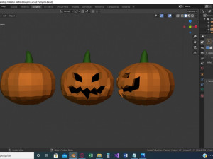 carved pumpink 3d Modelo 3D