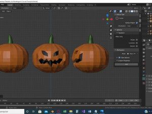 carved pumpink 3d 3D-Modell