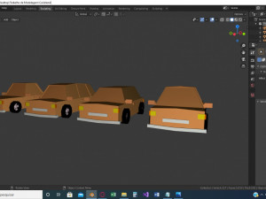 car 3d - low poly Modèle 3D