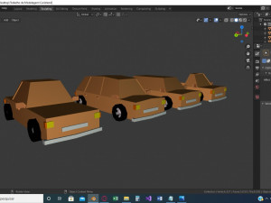 car 3d - low poly Modelo 3D