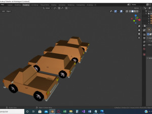 car 3d - low poly Modelo 3D