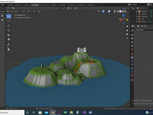 island 3d 3D Model