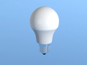 lampadina a led Modello 3D