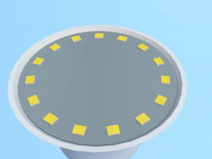 led lightbulb 3D Model