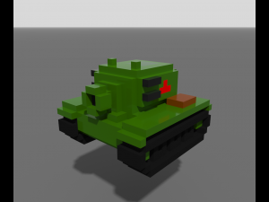minikvvoxobj 3D 模型