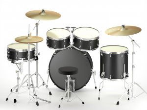drums Model 3D
