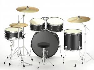 drums 3D Model