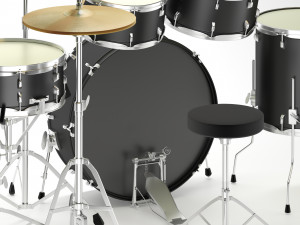 drums Model 3D