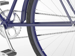 v&eacute;lo Modèle 3D