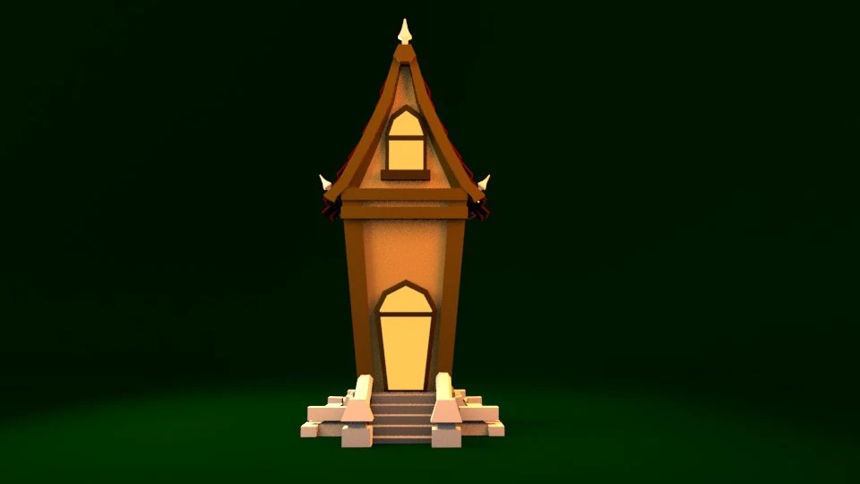 house 3D Model .c4d .max .obj .3ds .fbx .stl .blend 