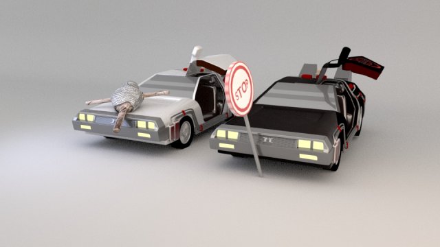 car traffic 3D Model .c4d .max .obj .3ds .fbx .stl .blend 