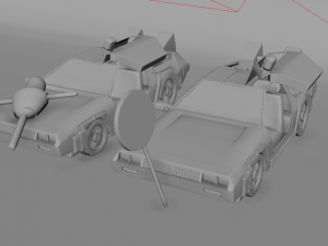 car traffic 3D Model
