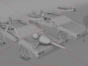 car traffic 3D Model