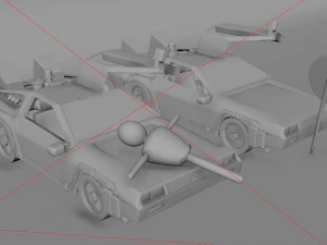 car traffic 3D Model