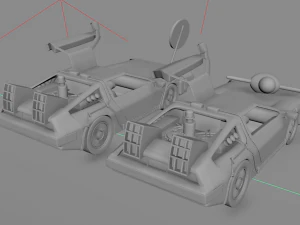 car traffic 3D Model