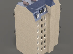 City House 001 3D Model