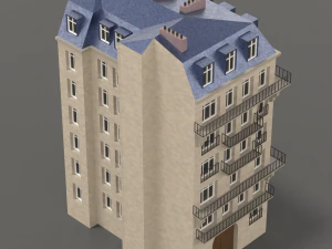 City House 001 3D Model