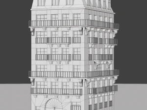City House 001 3D Model