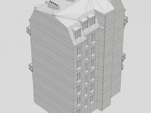 City House 001 3D Model