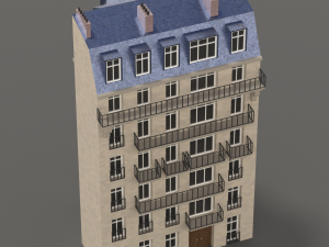 City House 002 3D Model
