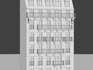 City House 002 3D Model