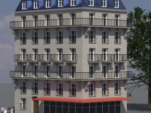 Casa de la ciudad 003 Modelo 3D