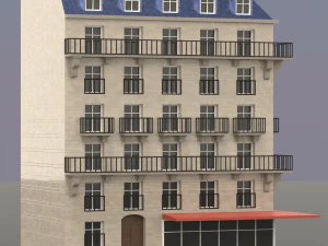 City House 003 3D Model