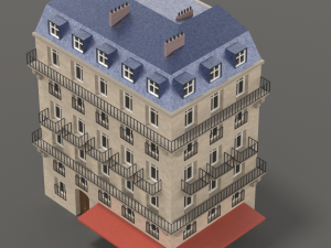 City House 003 3D Модель