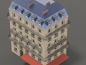 City House 003 3D Model
