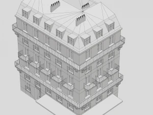 City House 003 3D Model